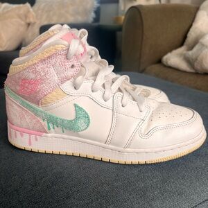 Air Jordan 1 Mid SE GS 'Ice Cream' Kids